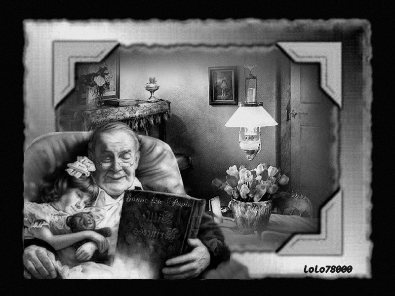 avec mon grand-père